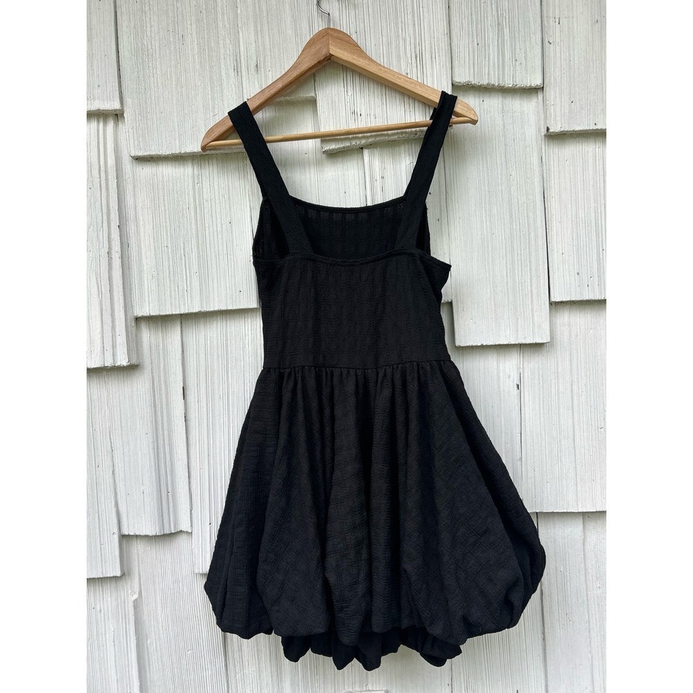 Cider Ruffle Ruched Square Neck Romper M‎ - Picture 6 of 9